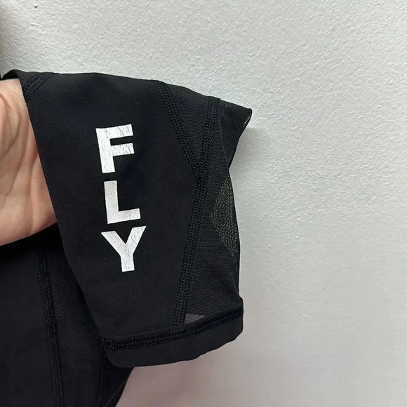 Lululemon Wunder Under Hi-Rise Tight Leggings Cut Out Mesh 28" Black Size 4 - Picture 10 of 11